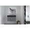 Castello Usa Amazon 30-inch Gray Right Vanity Set with Black Top and Chrome Handles CB-MC-30G-CHR-2056R-BL - alternate 7